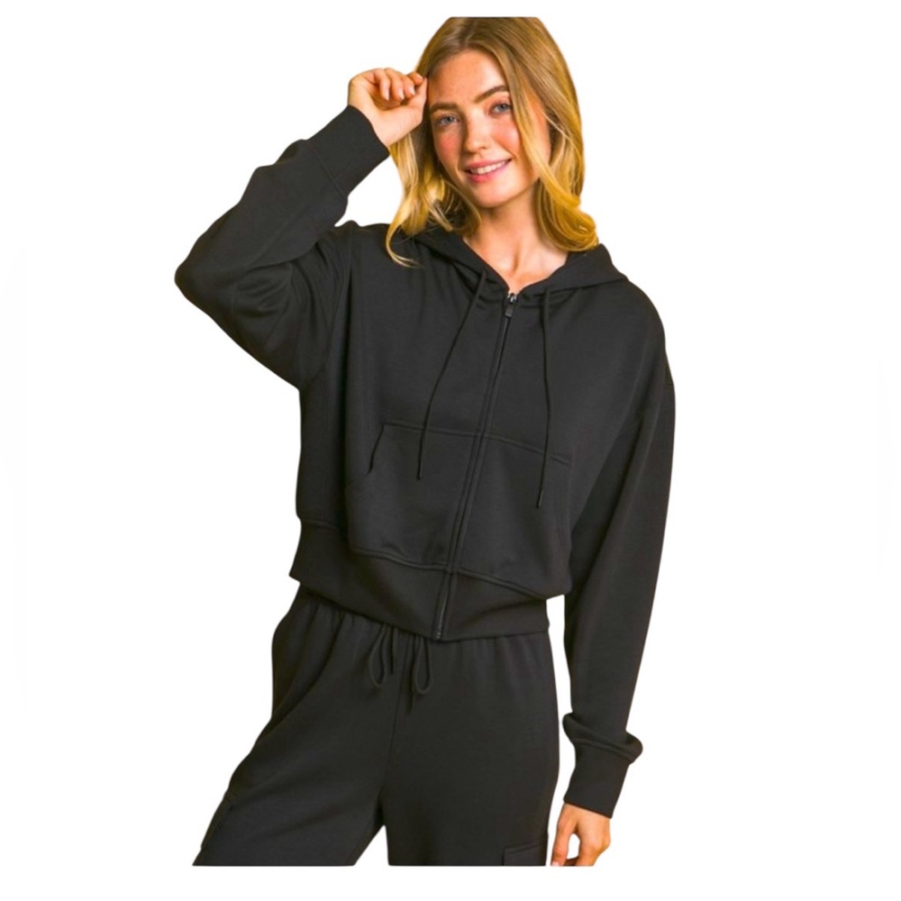 NIP Love Tree Black buttery soft jogger lounge set